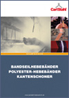 Bandseilhebebänder und Kantenschoner